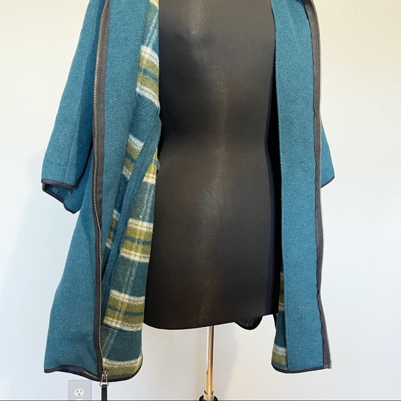 Old Navy Cardigan Green Patch Pockets Wool XL - Picture 6 of 8